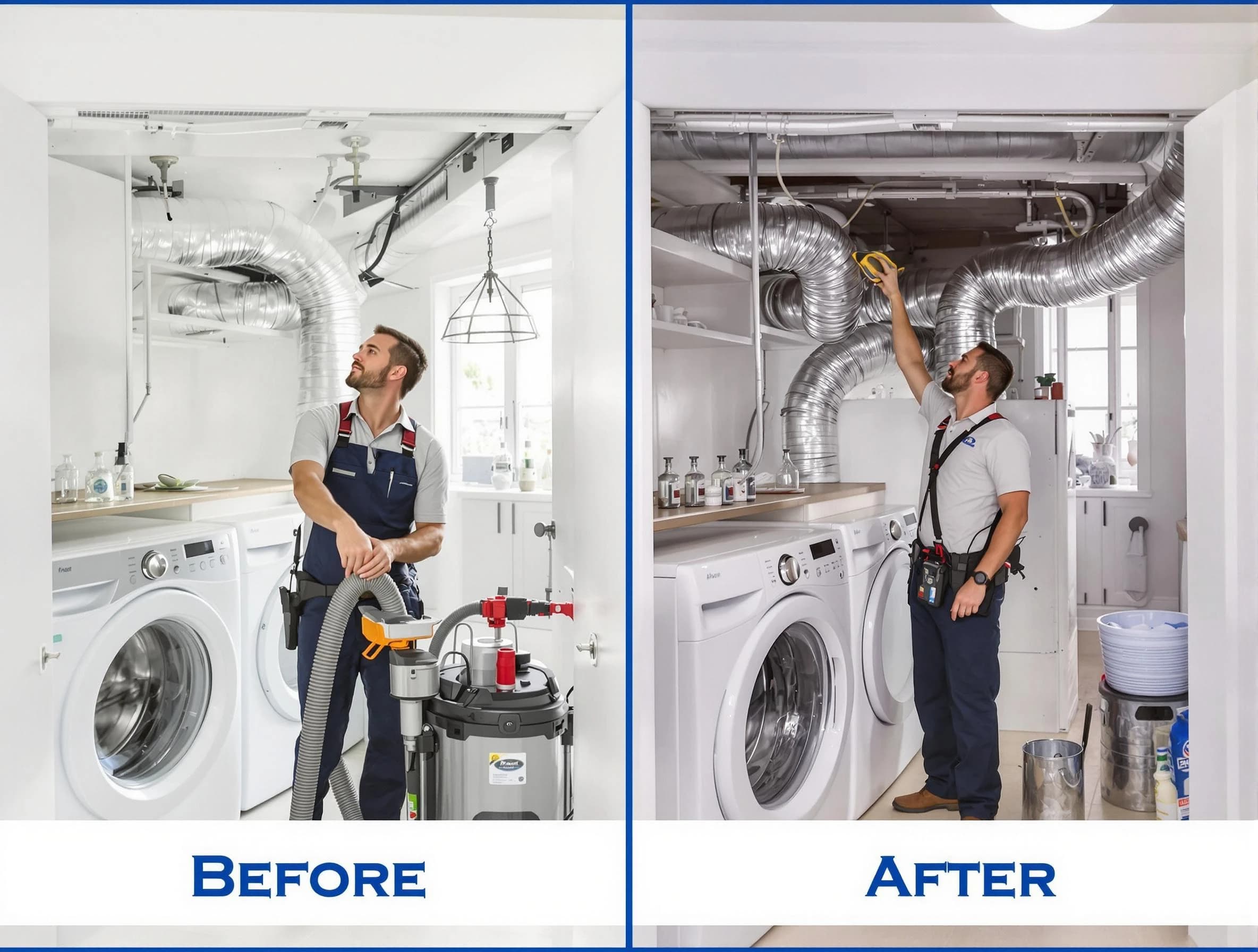 Expert gas dryer vent cleaning by Fairmount Dryer Vent Cleaning in Fairmount