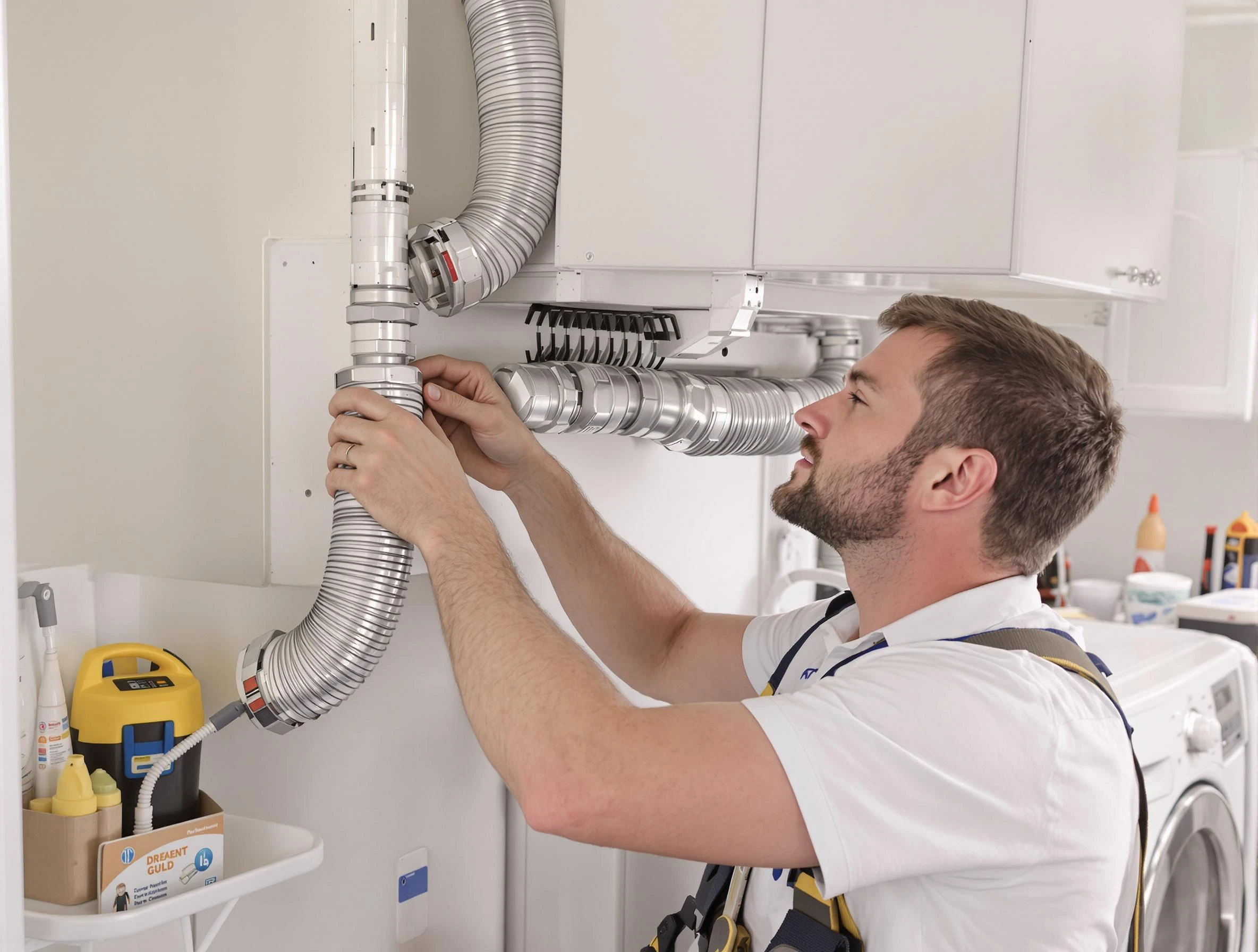 Professional dryer vent repair and installation by Fairmount Dryer Vent Cleaning in Fairmount