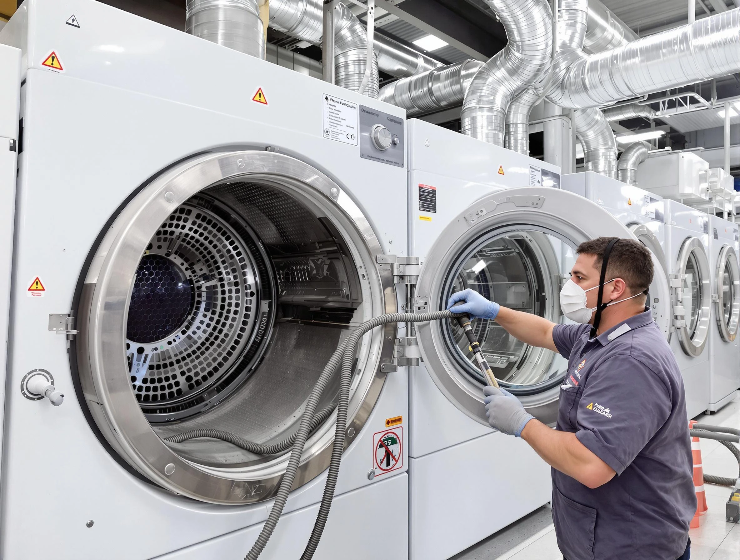 Industrial-grade dryer vent cleaning by Fairmount Dryer Vent Cleaning in Fairmount